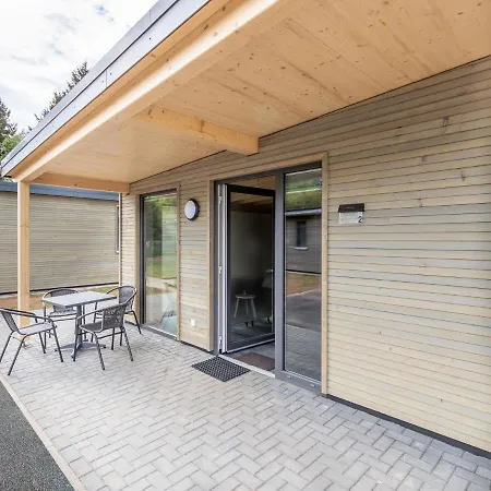 Inviting Bungalow In With Terrace Hallschlag