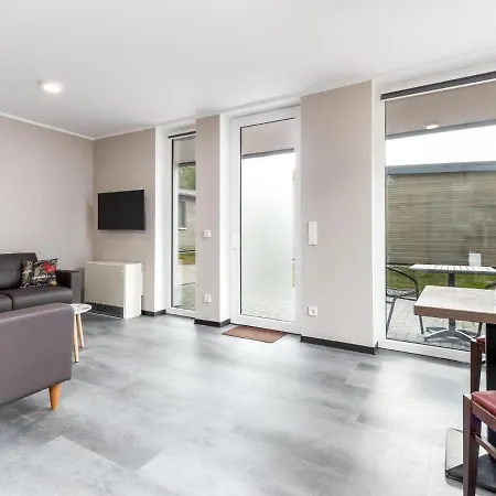 Vakantiehuis Inviting Bungalow In With Terrace Hallschlag